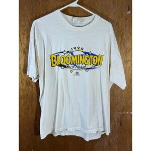 Vintage 1999 Bloomington Indiana Softball Shirt Jerzees XL